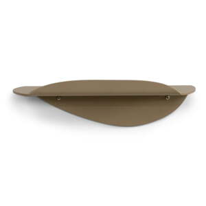 Béžová kovová polica 34 cm Pipa – Spinder Design