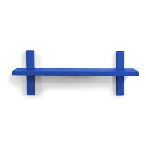 Modrá kovová polica 60 cm Hola – Spinder Design
