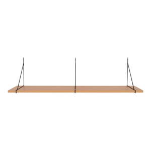 Polica v dekore jaseňa v prírodnej farbe 120 cm Chiba – House Nordic
