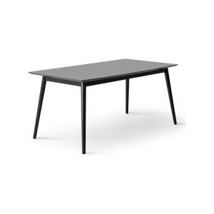 Čierny/antracitovosivý rozkladací jedálenský stôl 90x165 cm Meza – Hammel Furniture