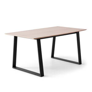 Rozkladací jedálenský stôl s doskou v dubovom dekore v prírodnej farbe 90x165 cm Meza – Hammel Furniture