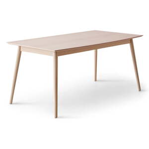 Rozkladací jedálenský stôl s doskou v dubovom dekore v prírodnej farbe 100x210 cm Meza – Hammel Furniture