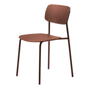 Jedálenská stolička v tehlovej farbe v súprave 2 ks Kirkland – Unique Furniture