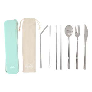 Antikoro príbor 6 ks v striebornej farbe Mimo – Premier Housewares