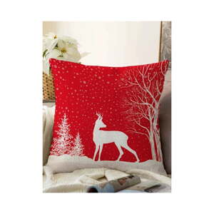 Obliečka na vankúš s vianočným motívom 43x43 cm – Mila Home