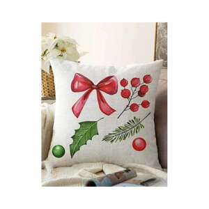 Obliečka na vankúš s vianočným motívom 43x43 cm – Mila Home