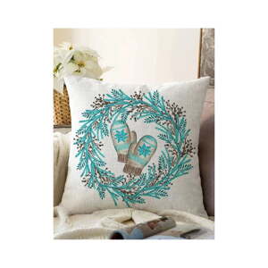 Obliečka na vankúš s vianočným motívom 43x43 cm – Mila Home
