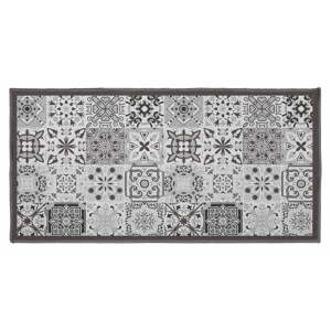 Sivý prateľný behúň 50x120 cm Persane – douceur d'intérieur