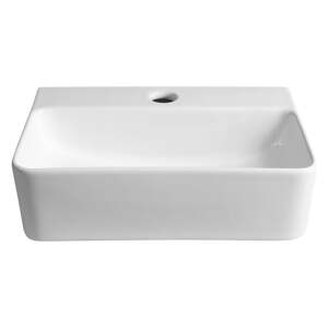 Biele keramické umývadlo 36x25 cm Gerda – Sapho