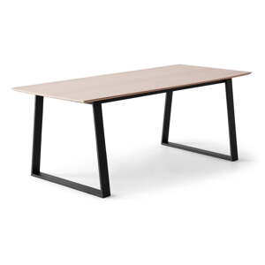 Rozkladací jedálenský stôl s doskou v dubovom dekore a prídavnou doskou 100x210 cm Meza – Hammel Furniture