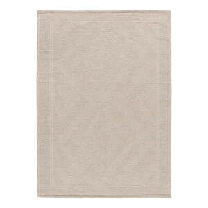 Krémovobiely prateľný/ručne tkaný koberec z recyklovanej bavlny 60x90 cm Pamuk – Universal