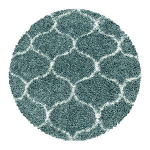 Modrý okrúhly koberec ø 160 cm Salsa – Ayyildiz Carpets