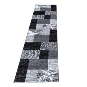 Tmavosivý behúň 80x300 cm Parma – Ayyildiz Carpets