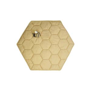 Žltá detská hracia podložka Honeycomb – Lorena Canals