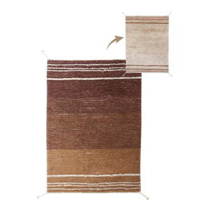 Bavlnený koberec v tehlovej farbe 120x160 cm Twin Toffee – Lorena Canals