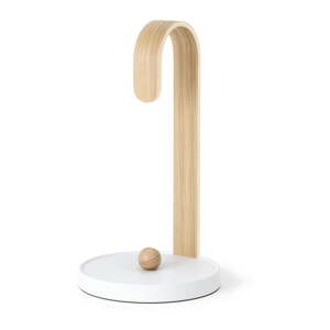 Biely drevený stojan na papierové utierky ø 17 cm Bellwood – Umbra