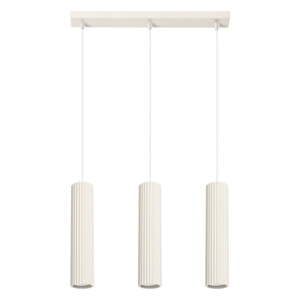 Krémovobiele závesné svietidlo Gleam – Nice Lamps