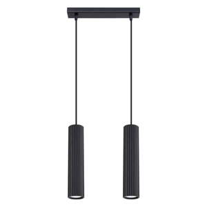 Čierne závesné svietidlo Gleam – Nice Lamps