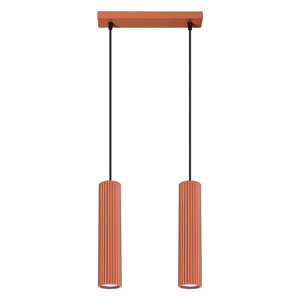 Závesné svietidlo v tehlovej farbe Gleam – Nice Lamps