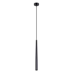 Čierne závesné svietidlo ø 8 cm Bliss – Nice Lamps