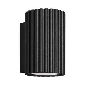 Čierne nástenné svietidlo Gleam – Nice Lamps
