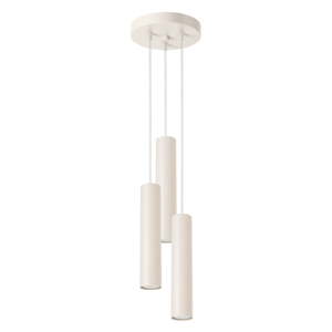 Krémovobiele závesné svietidlo ø 19,5 cm Castro – Nice Lamps