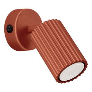 Nástenné svietidlo v tehlovej farbe Gleam – Nice Lamps