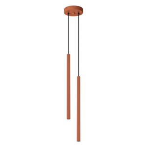 Závesné svietidlo v tehlovej farbe ø 15 cm Fideus – Nice Lamps