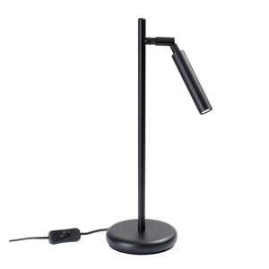 Čierna stolová lampa (výška  43 cm) Fideus – Nice Lamps