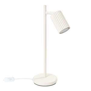 Krémovobiela stolová lampa (výška  43 cm) Gleam – Nice Lamps