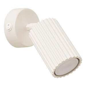 Krémovobiele nástenné svietidlo Gleam – Nice Lamps