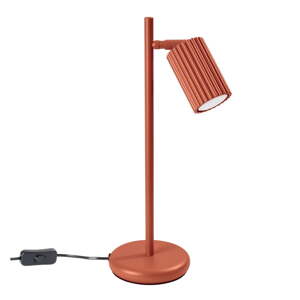 Stolová lampa v tehlovej farbe (výška  43 cm) Gleam – Nice Lamps
