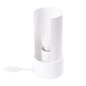 Biela stolová lampa (výška  21 cm) Aurea – Nice Lamps