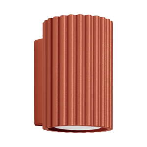 Nástenné svietidlo v tehlovej farbe Gleam – Nice Lamps