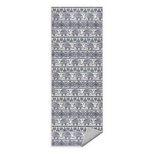 Modrý prateľný behúň 80x200 cm Elephant – Mila Home