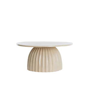 Kovový okrúhly odkladací stolík ø 70 cm Veglia – Light & Living