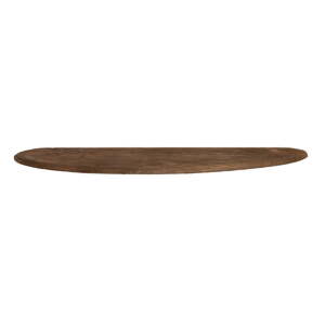 Hnedá polica z mangového dreva 70 cm Ginosu – Light & Living