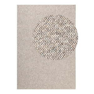 Sivý/krémovobiely prateľný koberec 200x290 cm Rocco Dark Cream – Elle Decoration
