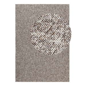 Sivý prateľný koberec 80x150 cm Rocco Taupe – Elle Decoration