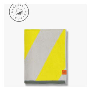 Žlté froté uteráky v súprave 2 ks z Bio bavlny 40x55 cm Diagonal – Mette Ditmer Denmark