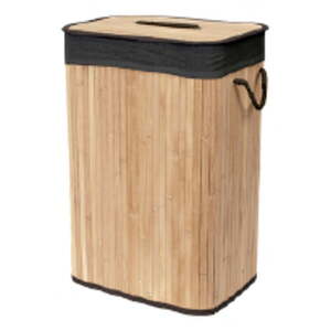 Bambusový kôš na bielizeň v prírodnej farbe 67 l Bamboo – Compactor