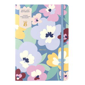 Zápisník 64 str. formát A5 Floral – Busy B