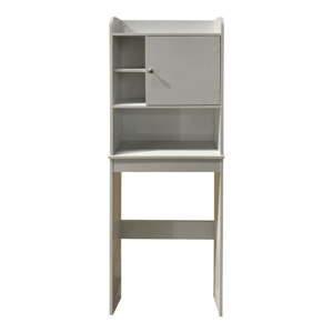 Biela vysoká skrinka nad práčku/WC 58x173 cm Laundry – Tomasucci