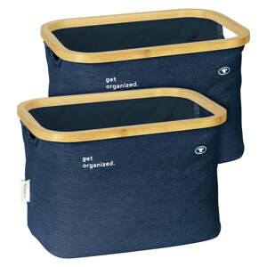 Látkové košíky v súprave 2 ks 38x26x26 cm Tom Tailor – Wenko