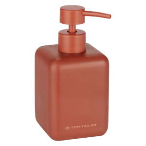 Oranžový dávkovač mydla z polyresínu 380 ml Tom Tailor T-Rounded – Wenko