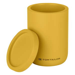 Kúpeľňový organizér na vatové tampony z polyresínu v horčicovej farbe Tom Tailor T-Color Bath – Wenko