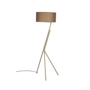 Svetlohnedá stojacia lampa s textilným tienidlom (výška  150 cm) Murphy – Dutchbone
