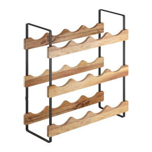 Drevený stojan na víno počet fliaš 12 York – Metaltex