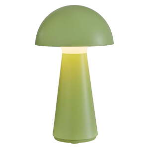Zelená LED stolová lampa na diaľkové ovládanie (výška  28 cm) Sam – Sirius