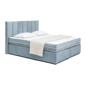 Modrá boxspring posteľ 180x200 cm Olia Bold Line – Bonami Selection
